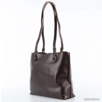 Женская сумка Poshete 931-9721-220-DBW (темно-коричневый)