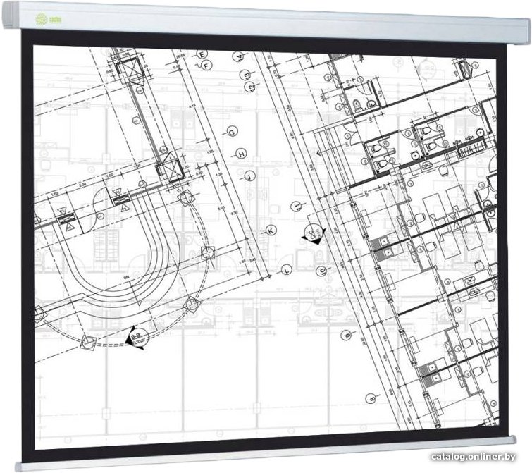 Проекционный экран CACTUS Wallscreen CS-PSW-104x186