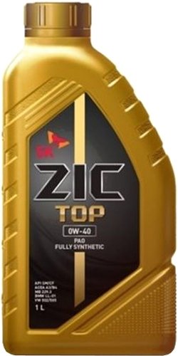 

Моторное масло ZIC TOP 0W-40 1л