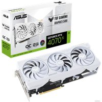 Видеокарта ASUS TUF Gaming GeForce RTX 4070 Ti 12GB GDDR6X White OC Edition TUF-RTX4070TI-O12G-WHITE-GAMING