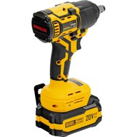 Гайковерт Denzel CIWH-BL-20-500 (с 1-им АКБ, кейс)