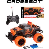 Автомодель Crossbot Джип Трофи Мастер 870596 (черный/оранжевый)