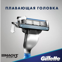 Бритвенный станок Gillette Mach3 Start 1 сменная кассета