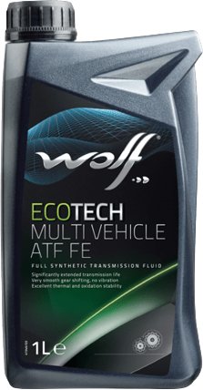 

Трансмиссионное масло Wolf EcoTech Multi Vehicle ATF FE 1л