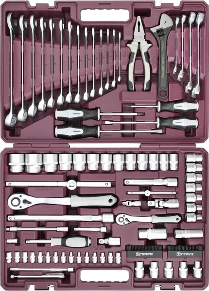 

Набор домашнего мастера Thorvik TS101 (101 предмет)