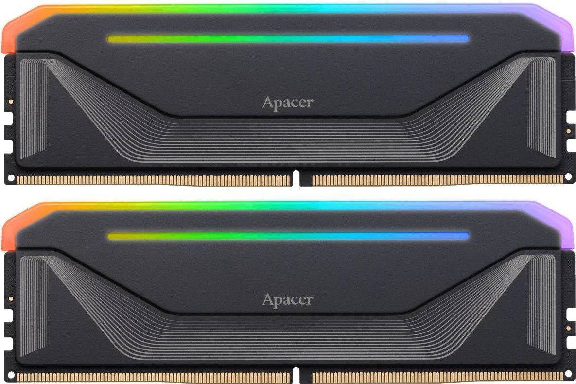 Оперативная память Apacer NOX RGB 2x32ГБ DDR5 6400 МГц AH5U64G64C552NBAA-2