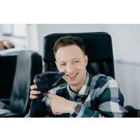 Игрушка-подушка Мальвина Чмоня кот мини