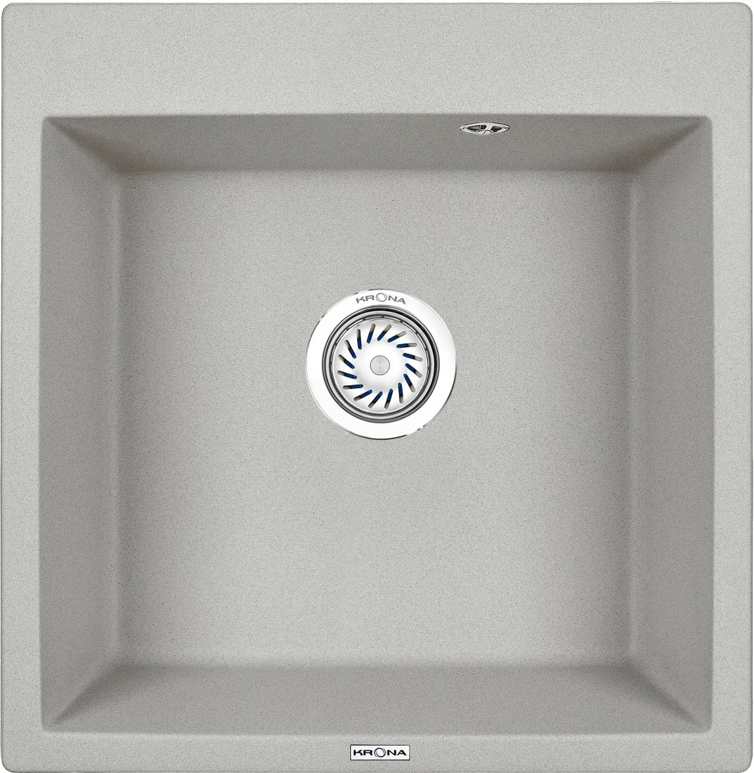 

Кухонная мойка Krona Quadrat W510-520 1 (серый)