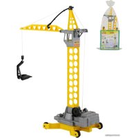 Кран Полесье Башенный кран Агат на колёсиках малый 56429
