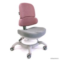 Детский ортопедический стул CooBee 142 с чехлом (розовый)