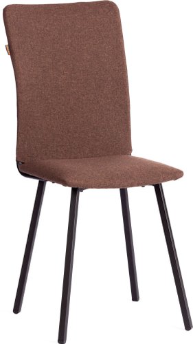 Стул TetChair La Rousse (рогожка, коричневый/черный)