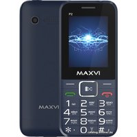 Кнопочный телефон Maxvi P2 (синий)