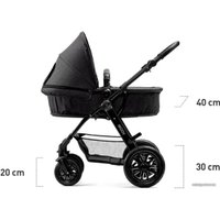Универсальная коляска KinderKraft Moov (3 в 1, черный)