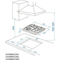 Варочная панель Candy CHXM64CWX
