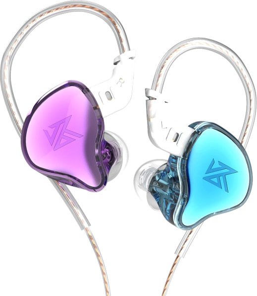 

Наушники KZ Acoustics EDC (без микрофона, фиолетовый/голубой)