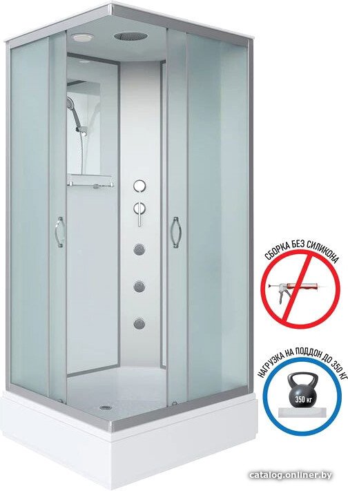 Душевая кабина Niagara NG-33084-14QG 100x80x215