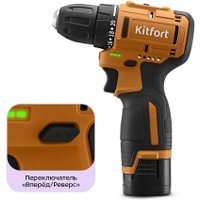 Дрель-шуруповерт Kitfort KT-6504 (с 1-им АКБ)