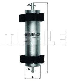 

Топливный фильтр Mahle Knecht KL660
