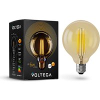 Светодиодная лампочка Voltega Loft Led G95 6W 2800K E27 7084