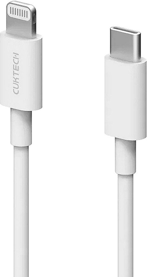 

Кабель Cuktech KLC-5497 USB Type-C - Lightning (1 м, белый)