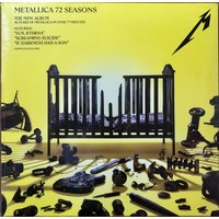  Виниловая пластинка Metallica - 72 Seasons (Limited Edition, желтый/черный винил) в Гомеле