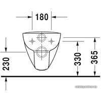 Унитаз подвесной Duravit Set D-Code [257009+006739]