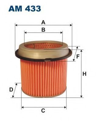 

Воздушный фильтр Filtron AM433