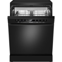 Отдельностоящая посудомоечная машина Weissgauff DW 6038 D Dual Wash Black