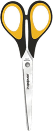 

Ножницы канцелярские inФормат SO1705 (желтый/черный)