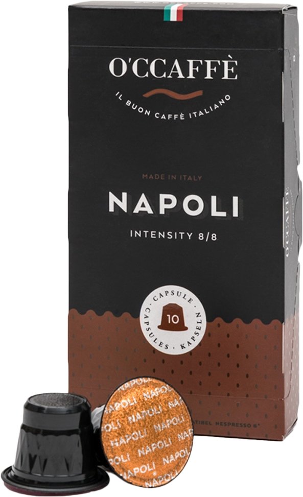 

Кофе в капсулах O'ccaffe Napoli Nespresso 10 шт