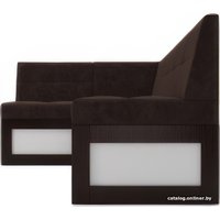 Угловой диван Мебель-АРС Нотис левый 207x82x132 (велюр молочный шоколад НВ-178 13)