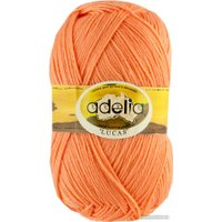Пряжа для вязания Adelia Lucas 100 г 218 м №23 (св.оранжевый)